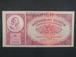50 Kč 1.10.1929 série Eb, perf. SPECIMEN