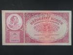 50 Kč 1.10.1929 série Ub, perf. SPECIMEN