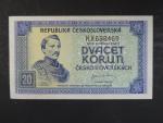 20 Kčs 1945 série KX
