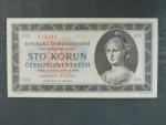 100 Kčs 1945 série B 35