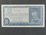 50 Kčs 3.7.1948, serie A 7