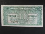 10 Kčs 1945 série V/V
