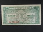 10 Kčs 4.4.1950 série Gc