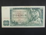 100 Kčs 1961 série R 80, široký číslovač 1c