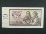 10 Kčs 1960 s. X 43