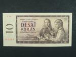 10 Kčs 1960 s. E 06