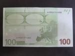 100 Euro 2002 s.S, Itálie, podpis Jeana-Clauda Tricheta, J021 tiskárna Istituto Poligrafico e Zecca dello Stato, Itálie