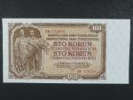 100 Kčs 1953 série CM, tiskárna Goznak Moskva