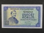 20 Kčs 1945 série HD
