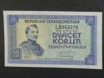 20 Kčs 1945 série LB