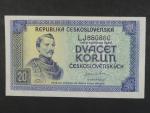 20 Kčs 1945 série LJ