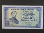 20 Kčs 1945 série LN