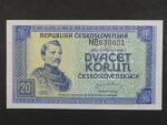 20 Kčs 1945 série NB