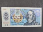 20 Sk 1988 s. E 03, kolkovaná, Baj. SK 1, Pi. 15