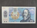 20 Sk 1988 s. E 04, kolkovaná, Baj. SK 1, Pi. 15