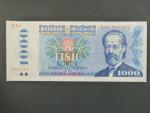1000 Kčs 1985 s. C 81, sériové čísla dál od sebe