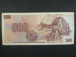 500 Kčs 1973 série U 51