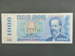 1000 Kčs 1985 s. C 78, sériové čísla dál od sebe