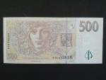 500 Kč 2009 série F 16