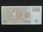 500 Kč 2009 série F 18