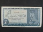 50 Kčs 3.7.1948, serie A 7, perf. 