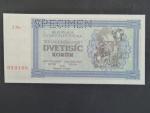 2000 K 1945 série 1Ne, perf. SPECIMEN, poloha vodoznaku A