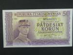 50 Kčs 1945 série MS, perf. 