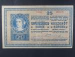25 K 27.10.1918 série 3104 varianta číslovače 