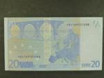 20 Euro 2002 s.Y, Řecko, podpis Mario Draghi, N007 tiskárna Řecko
