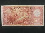 50 Kč 1.10.1929 série Ya, perf. SPECIMEN