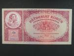 50 Kč 1.10.1929 série Gb, perf. SPECIMEN