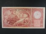 50 Kč 1.10.1929 série Ub, perf. SPECIMEN