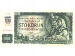 100 Sk 1961 s. G I, kolkovaná, Baj. SK 3d, Pi. 17