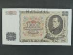 1000 Kč 25.5.1934, série M, 1x perf. SPECIMEN