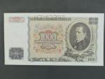 1000 Kč 25.5.1934, série L, 1x perf. SPECIMEN