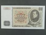 1000 Kč 25.5.1934, série C, 1x perf. SPECIMEN