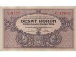10 Kč 2.1.1927, serie N