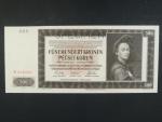 500 K 24.2.1942, I. vydání, série K, perf. SPECIMEN