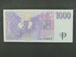 1000 Kč 1996 s. C 27, Baj. CZ 16, Pi. 15 