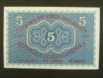 5 Kč 15. 4. 1919 série 0035