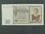 Německo, 20 RM 1939 série B