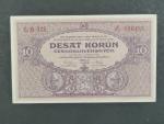 10 Kčs 2.1.1927 série B 028