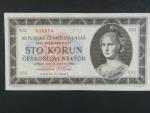 100 Kčs 1945 série B 19