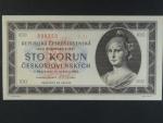 100 Kčs 1945 série B 31, perf. 3md