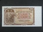 100 Kčs 1953 série RM, tiskárna STC Praha