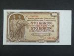 100 Kčs 1953 série RT, tiskárna STC Praha