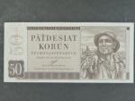50 Kčs 29.8.1950, série A 11