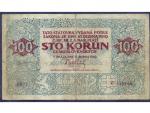 100 Kč 15.4.1919 padělek typ 4, perf. PADĚLEK