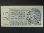 25 Kčs 1961 s. E 27