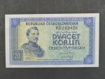 20 Kčs 1945 série KR